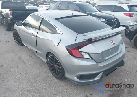 2020 Honda Civic Si Coupe from USA, damaged, VIN 2HGFC3A50LH750898